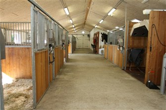 The stables at Stutteri Hjortlund